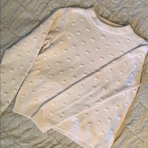 Swiss Dot Sweater